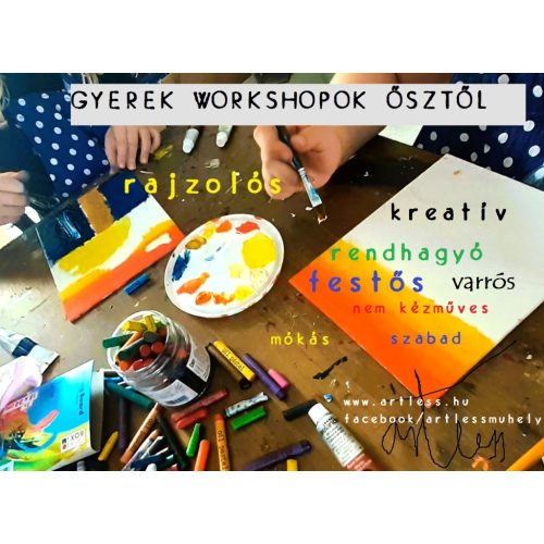 Kreatív foglalkozás 10–14 éves korig